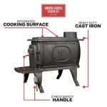 Logwood 900 Sq. Ft. EPA Exempt Cast Iron Stove - Image 4